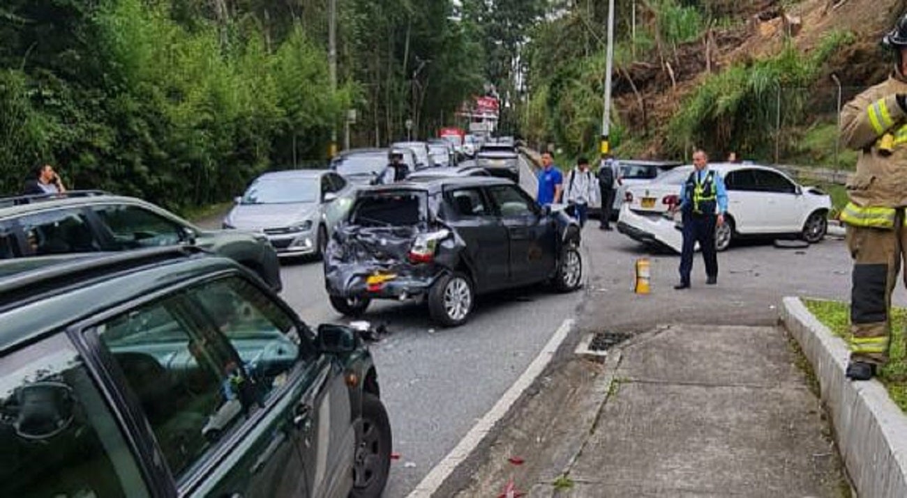 Accidente en Medellín