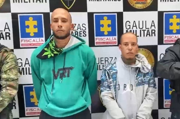 Captura de alias 'Tocayo' y alias 'Sandro' en Antioquia