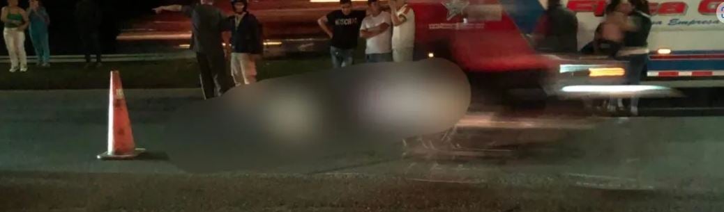 Fue arrollado e inmediatamente murió, a la altura de Guarne