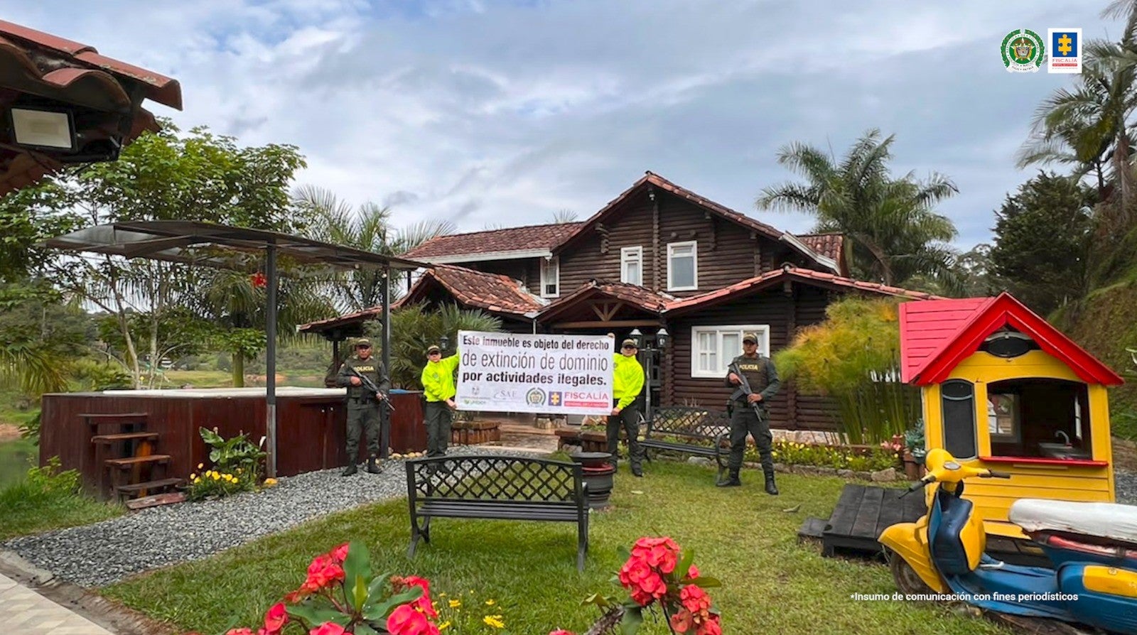 Los millonarios bienes del “Clan de Oriente” ocupados por la fiscalía en Antioquia