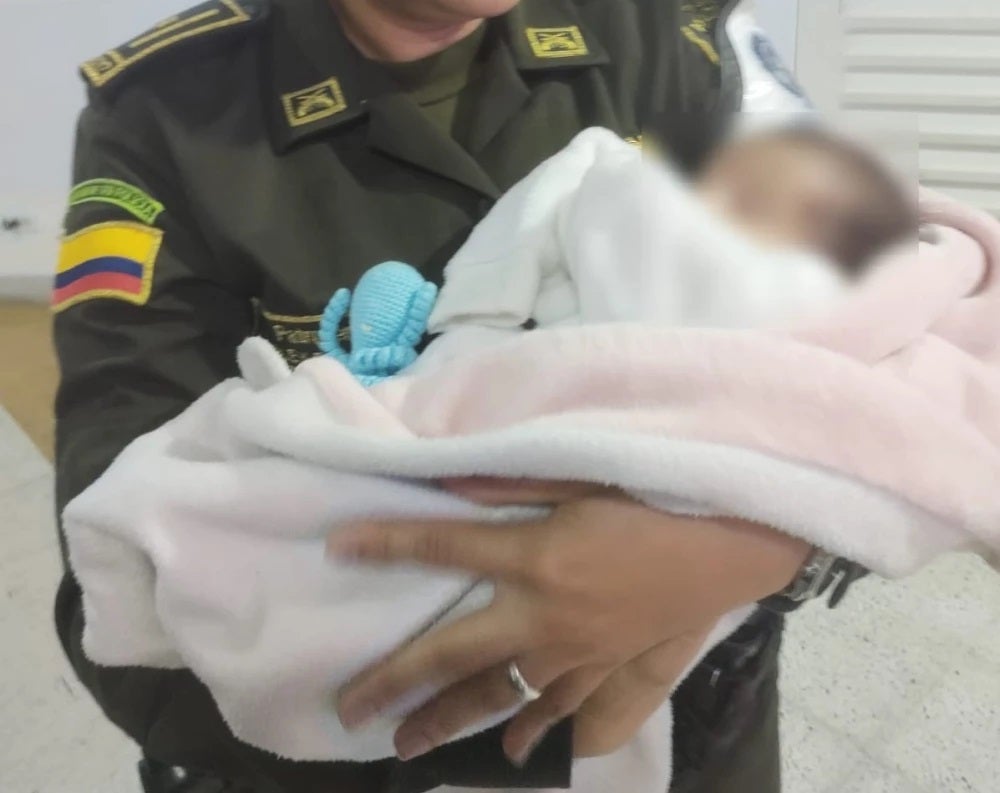 Crónica del bebé hallado en Medellín
