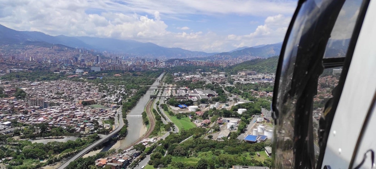 Sobrevuelos por Medellín