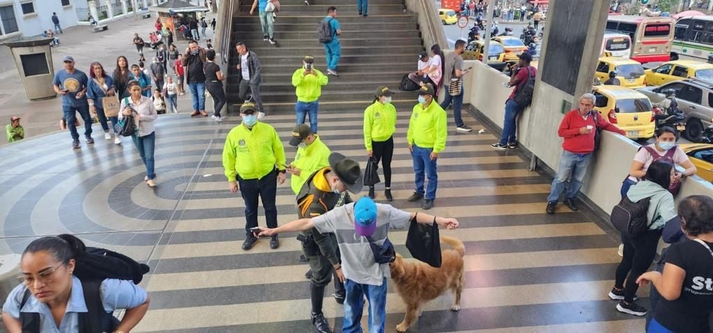 Seguridad en el Metro de Medellín