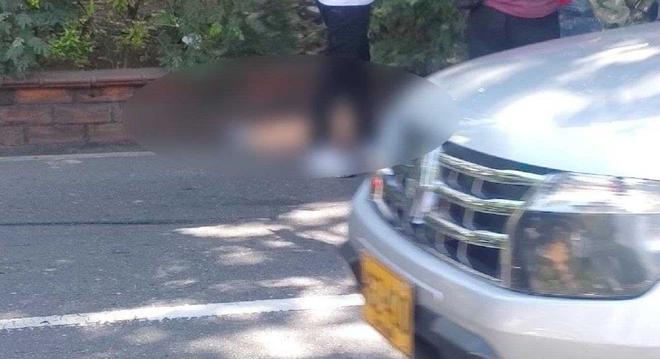 Accidente de tránsito en Medellín