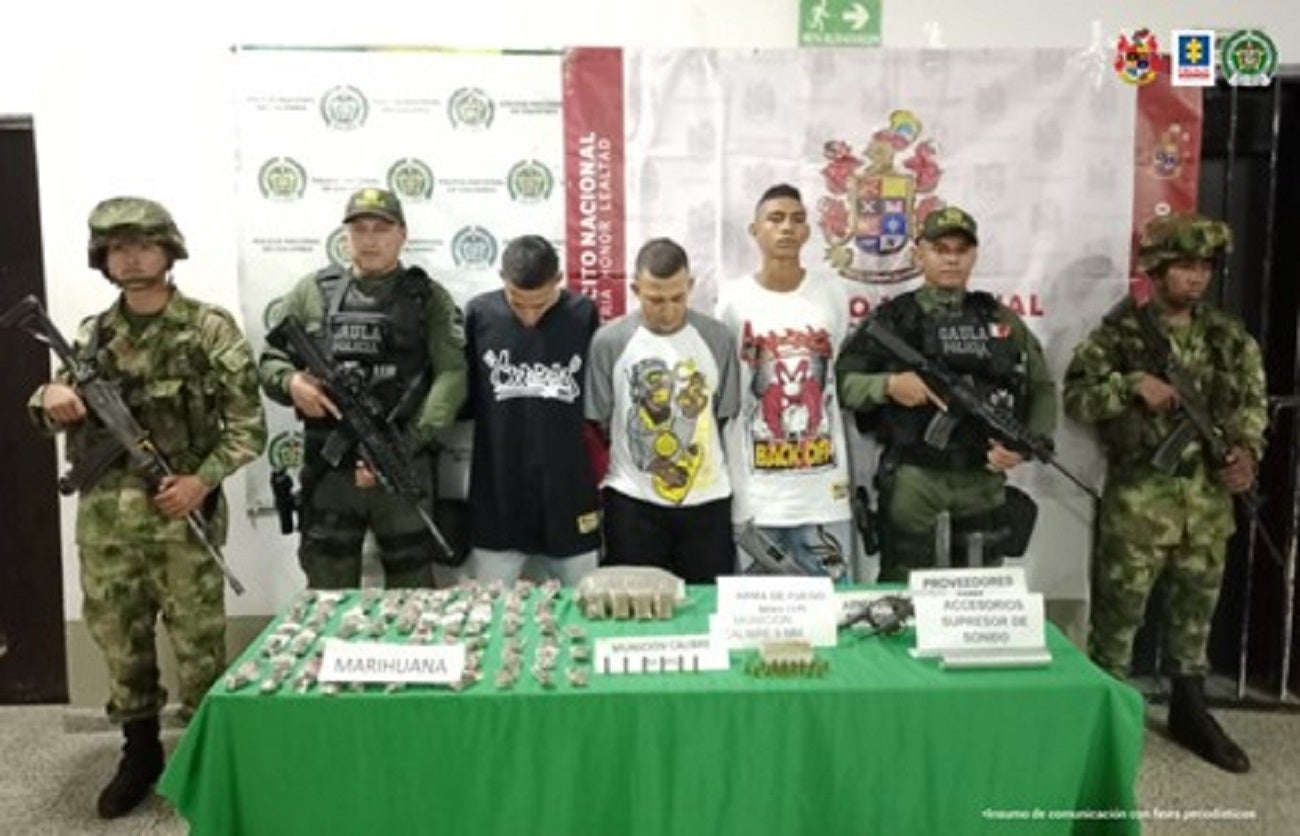 Capturados en Antioquia