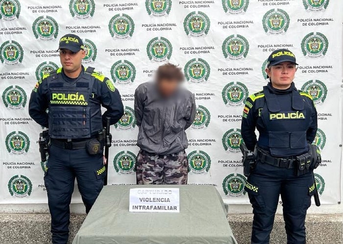 Capturado por violencia intrafamiliar en Guarne, Antioquia