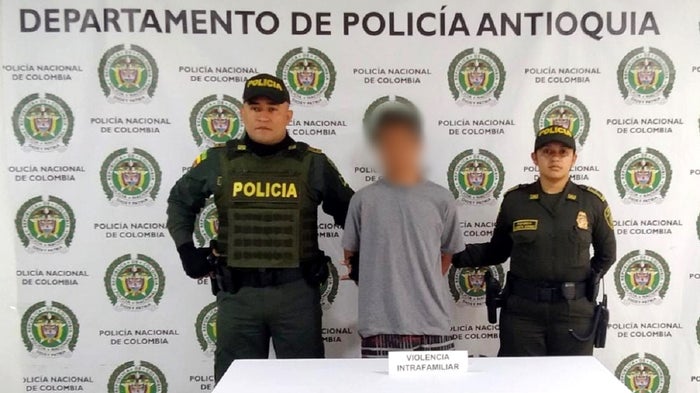 Capturado por violencia intrafamiliar en Ciudad Bolívar, Antioquia