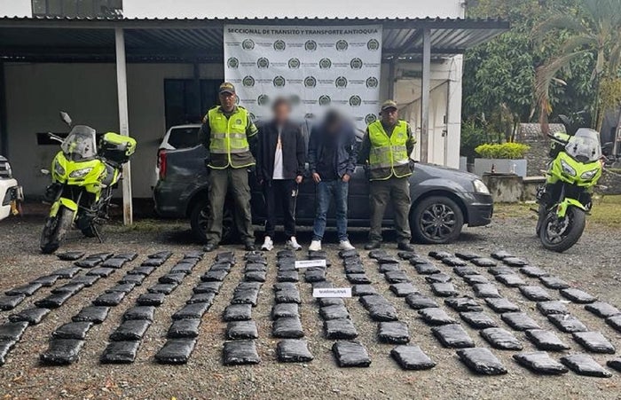 Capturados en Antioquia