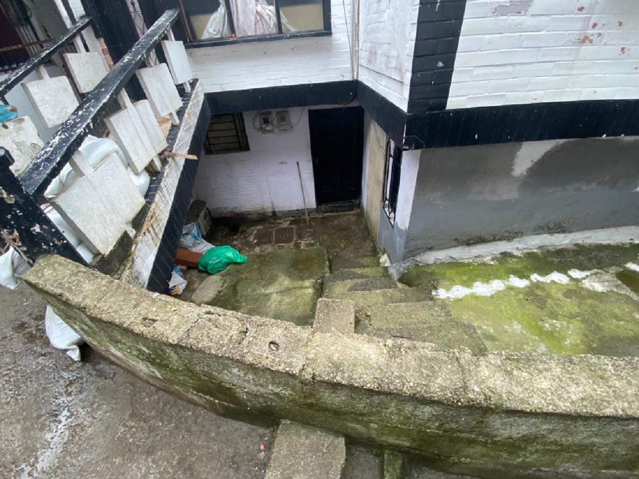 Emergencia por lluvias en Santo Domingo Savio, en Medellín