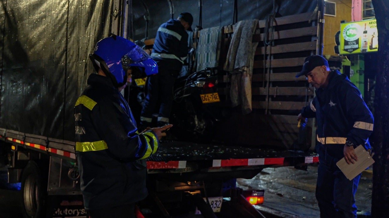 Motos inmovilizadas en Medellín