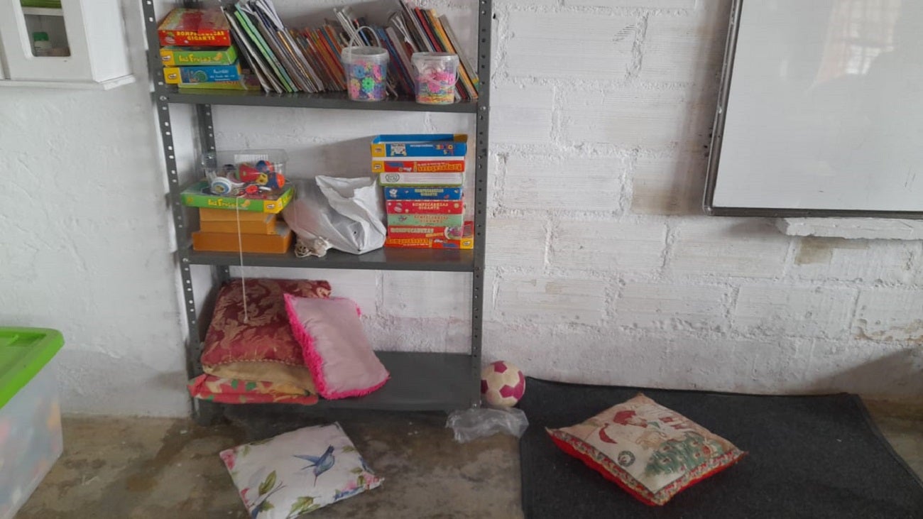 Robo en escuela de Barbosa