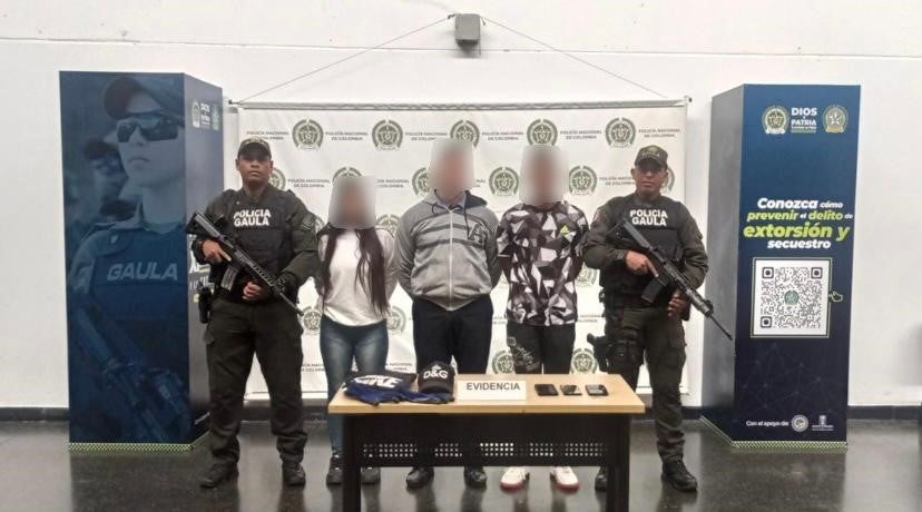 El secuestro éxpress en Medellín: Capturan a tres delincuentes en la ciudad