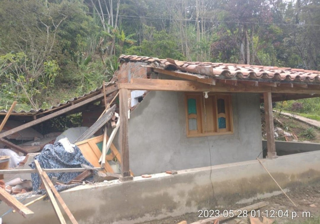 Fuertes lluvias dejaron afectación en cinco municipios y siete personas heridas