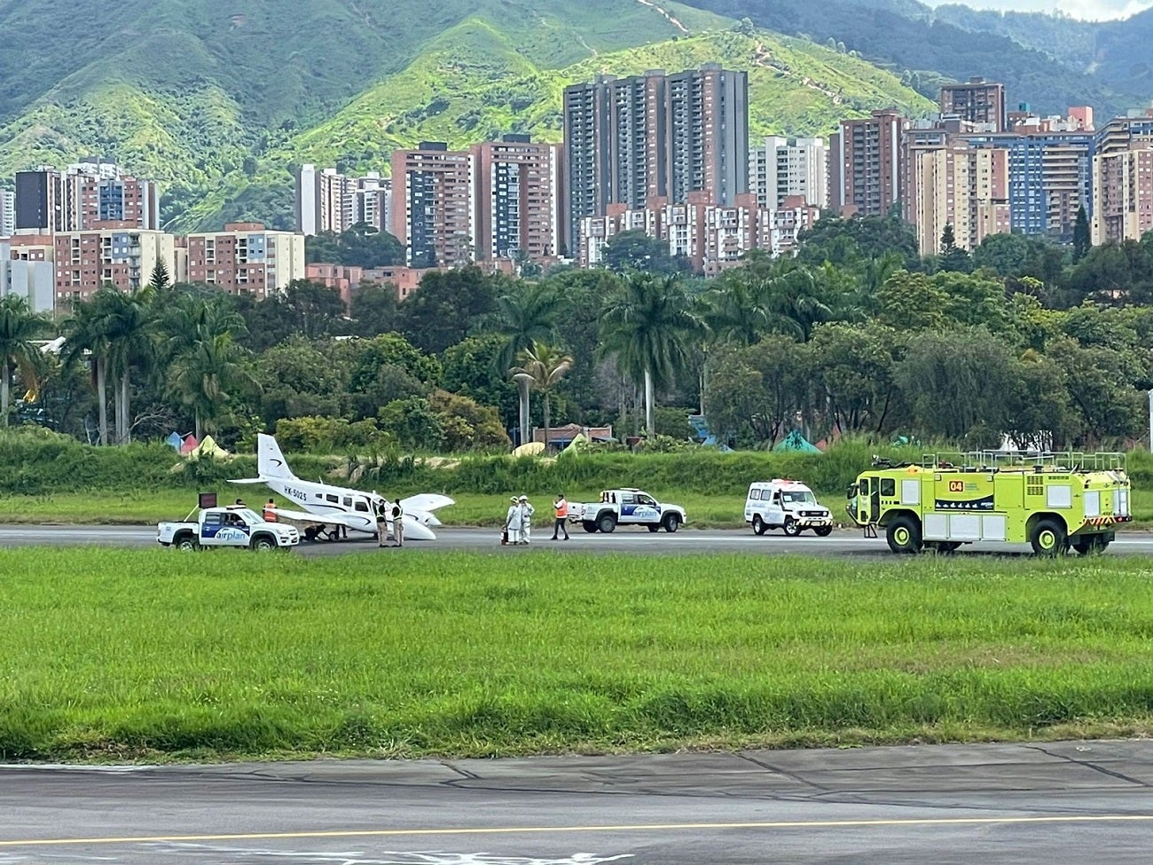 Incidente en el aeropuerto Olaya Herrera