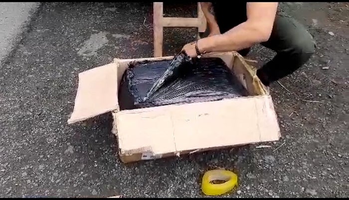 Marihuana incautada en Antioquia