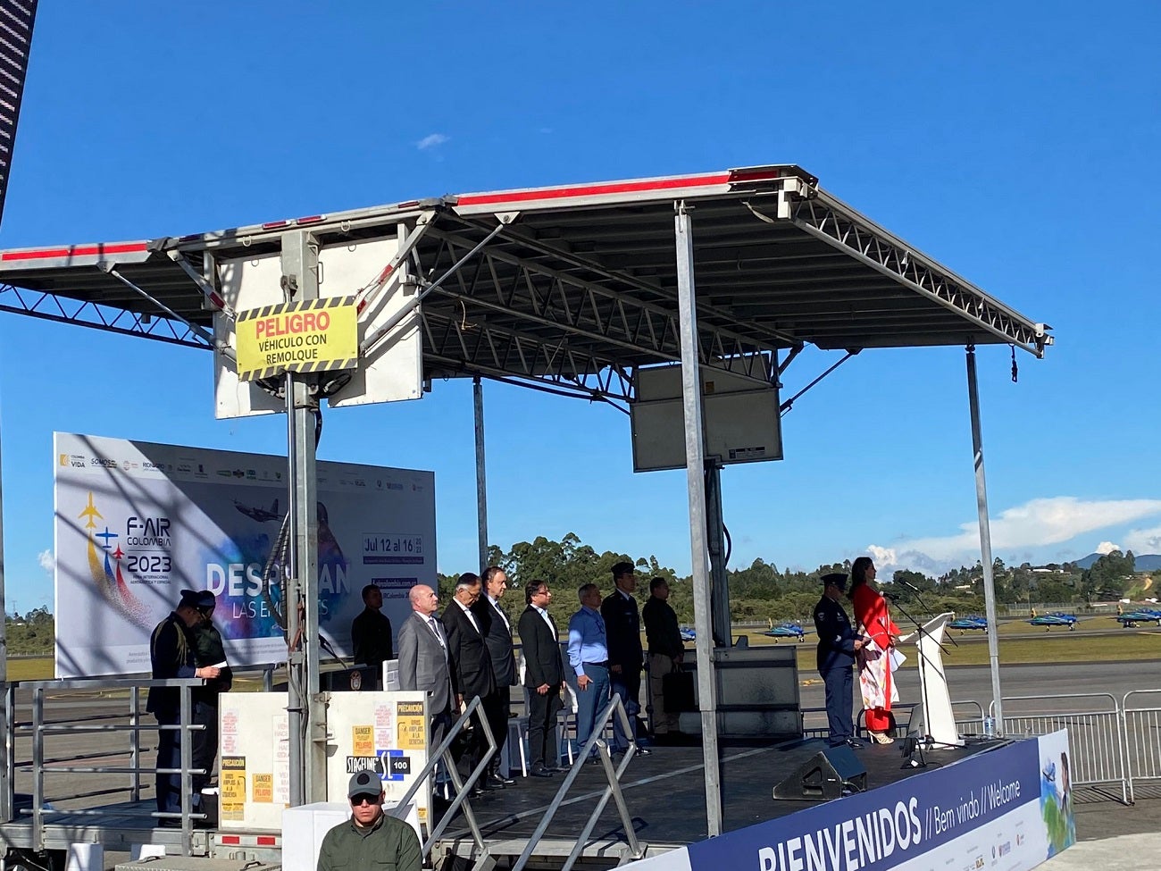 Feria Aeronáutica - 2023 - Visita Gustavo Petro