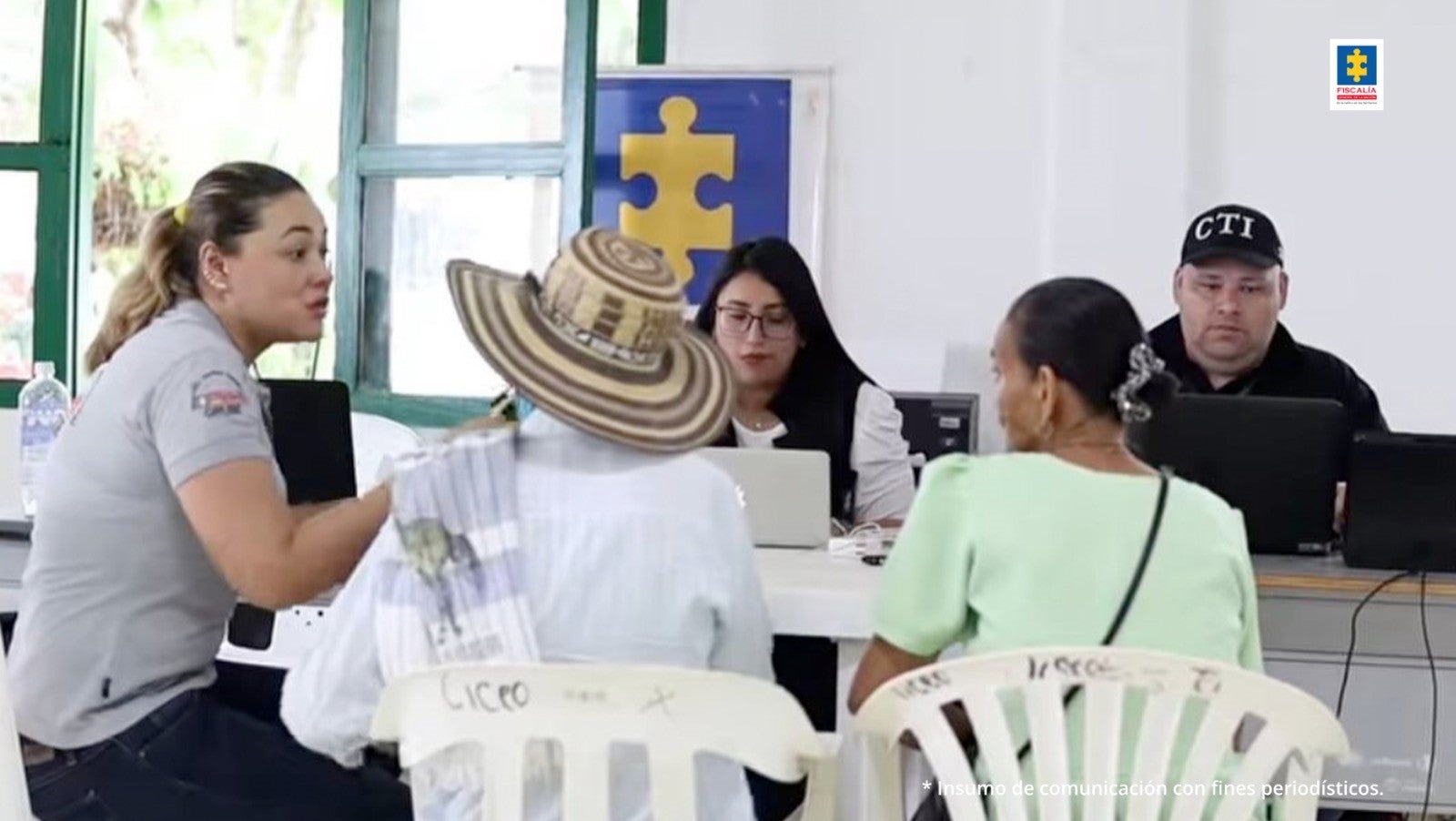 Fiscalía realizó jornada de atención a las víctimas de los paramilitares en Urabá