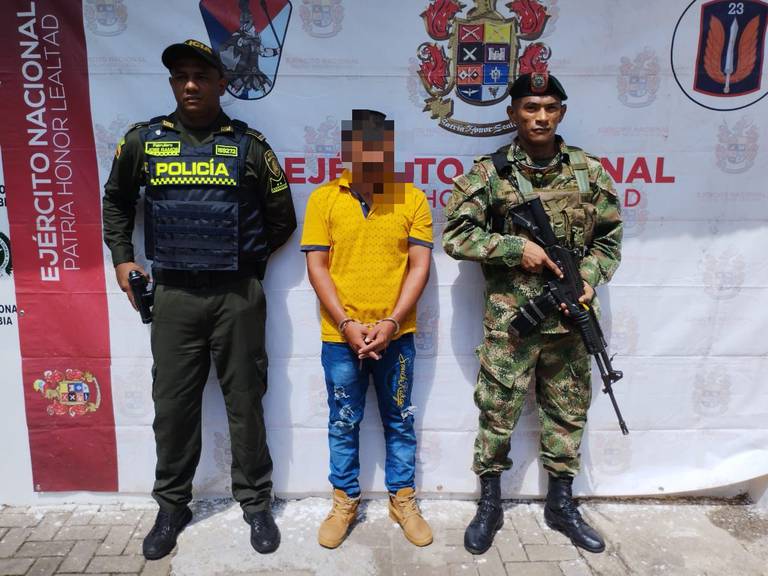 Recapturaron en Córdoba a integrante de estructura criminal que se había fugado de la Cuarta Brigada Medellín