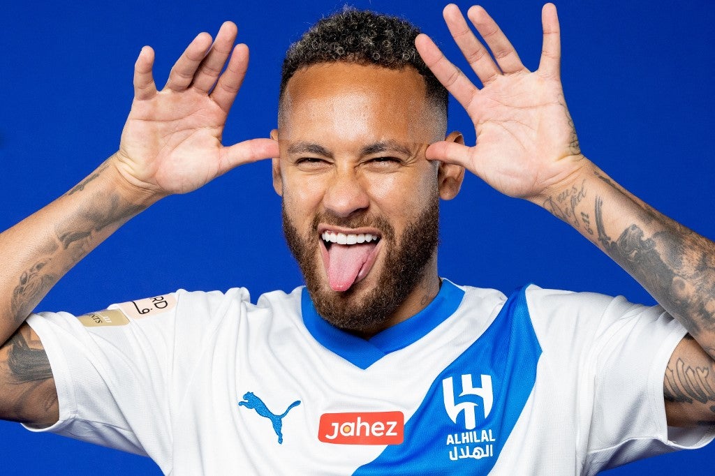 Neymar en el Al Hilal