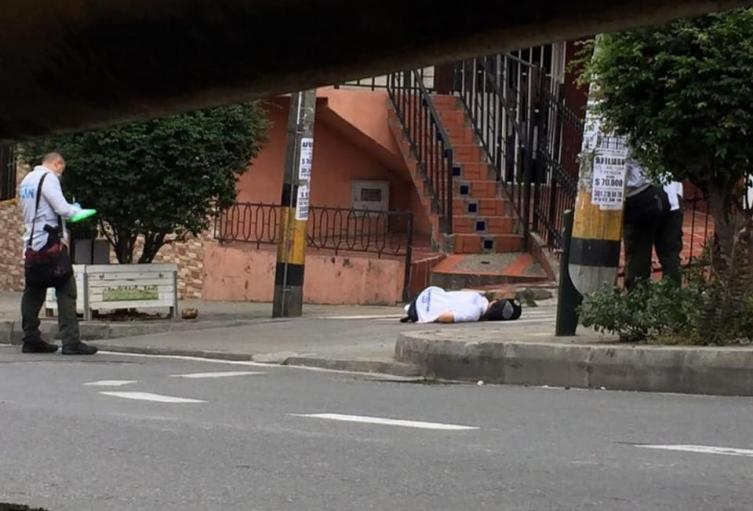 Refencia de homicidio en Medellín