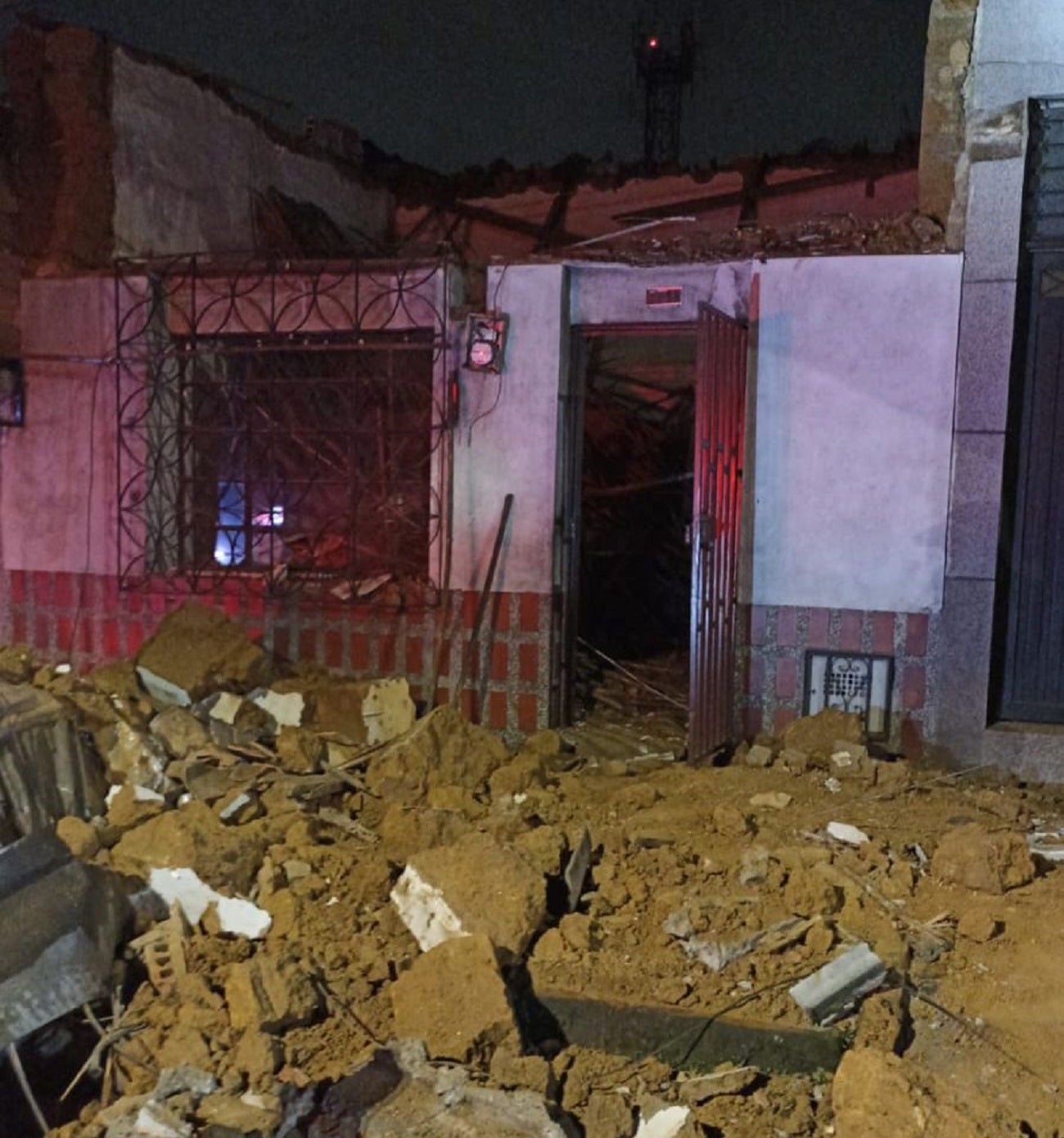 Colapso de vivienda en Medellín