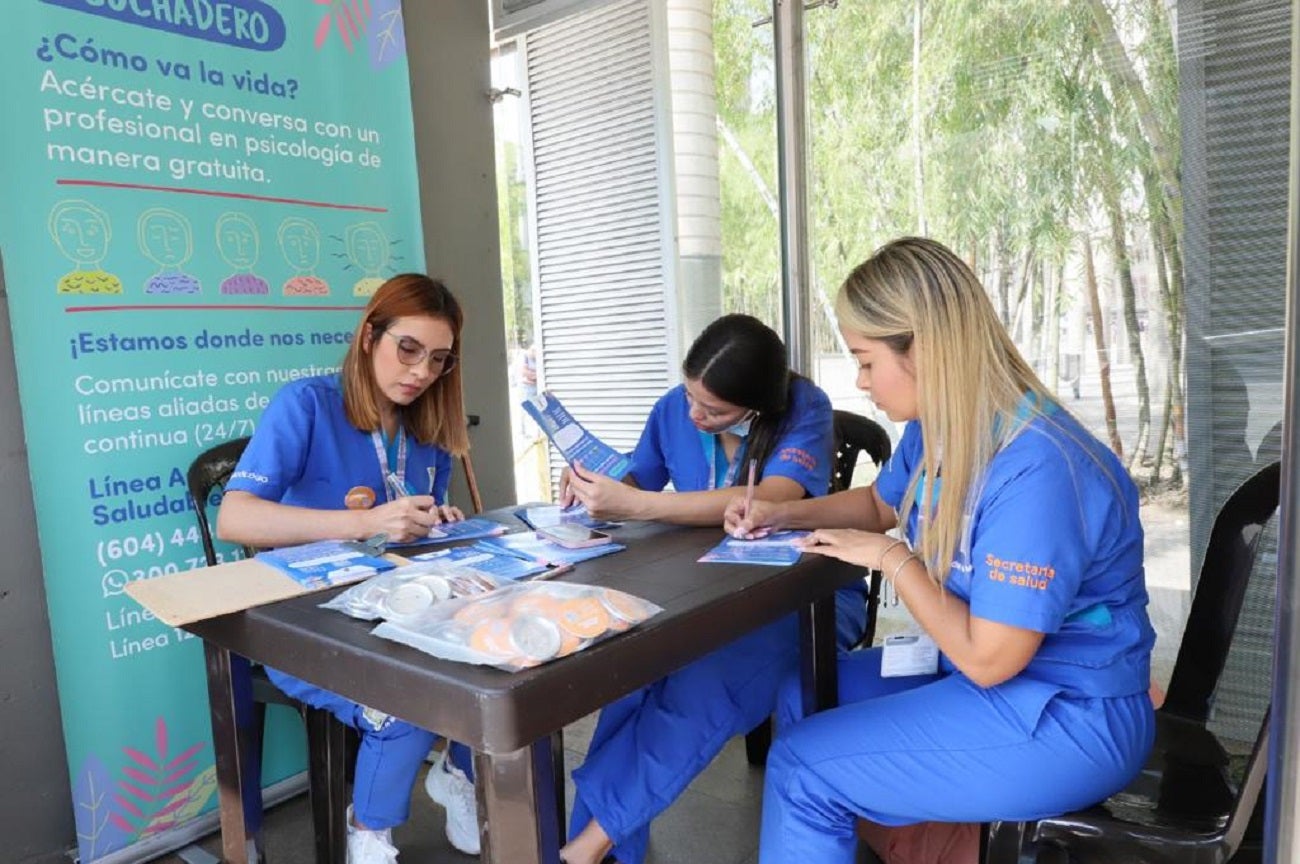 Escuchadero en la estación San Javier