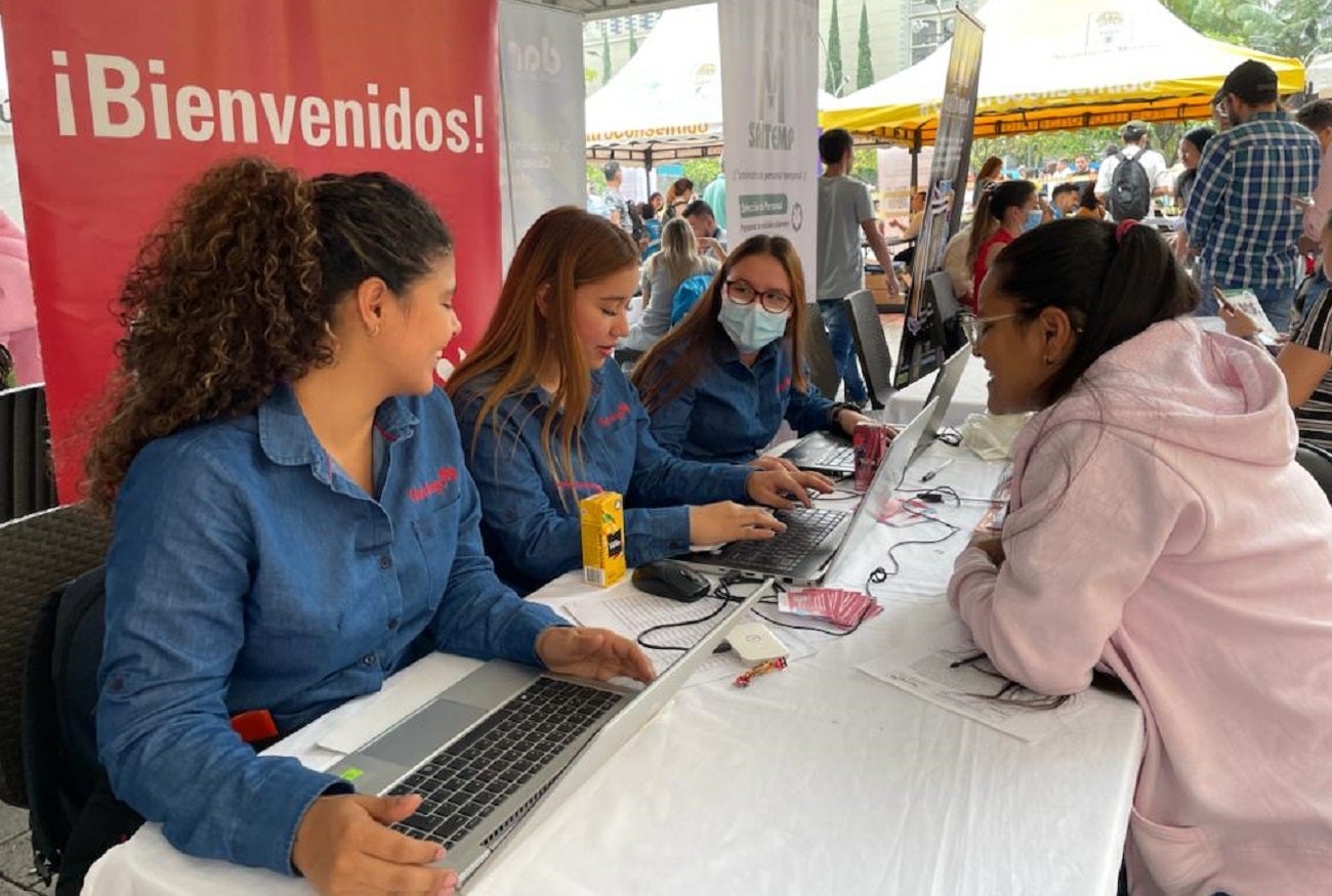 Feria de empleo en Medellín