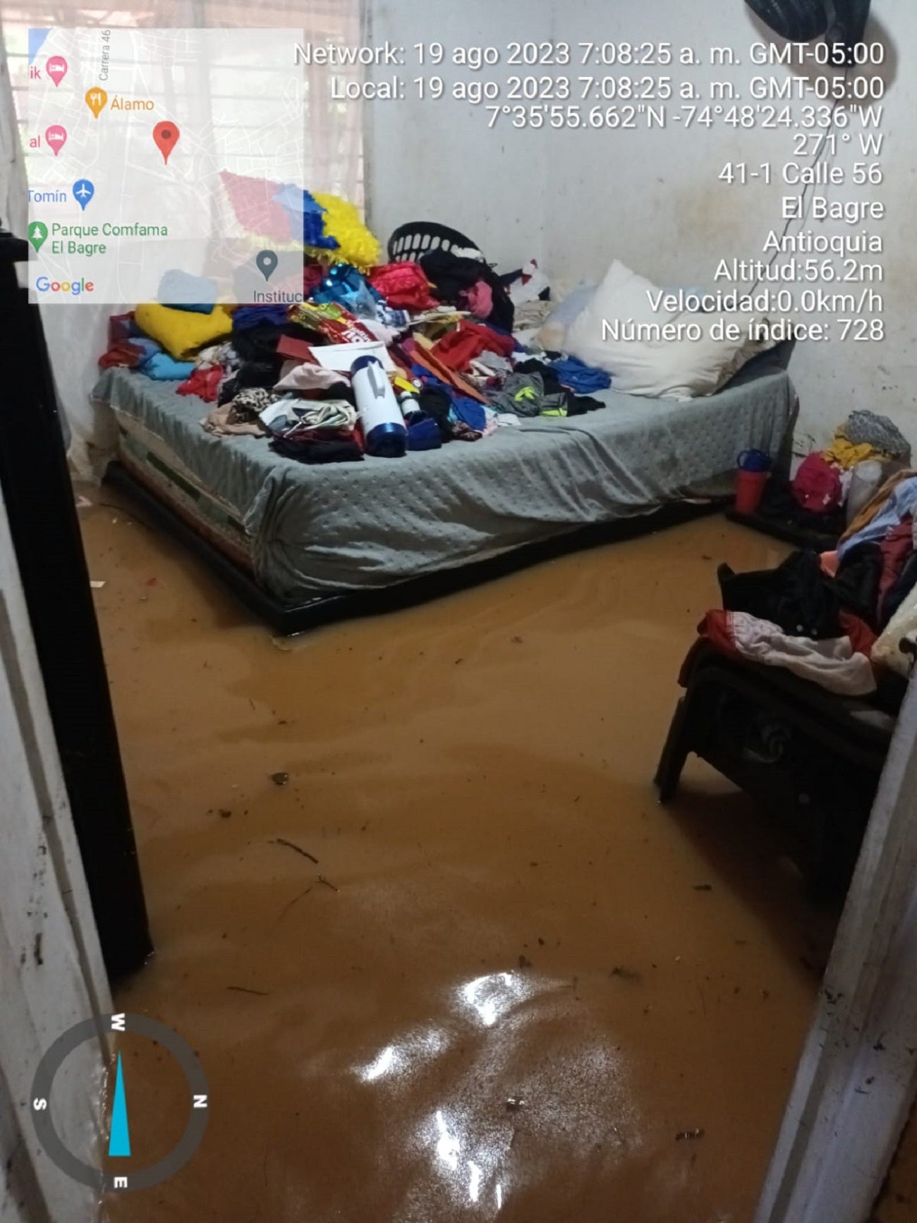 Inundaciones en El Bagre