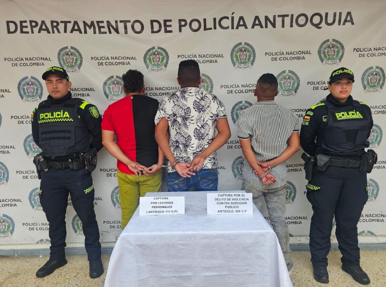 Capturados en Marinilla