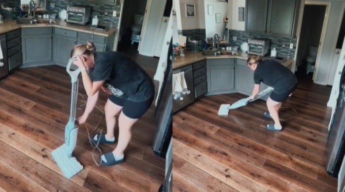 [Video] Mujer le cobra a su esposo más de un millón por hacer aseo, ¿trabajo deseado?