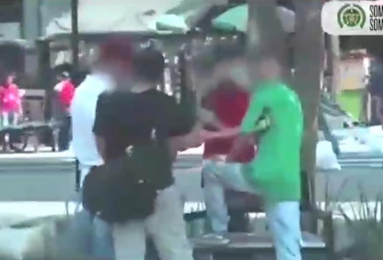 Venezolanos delinquiendo en Medellín