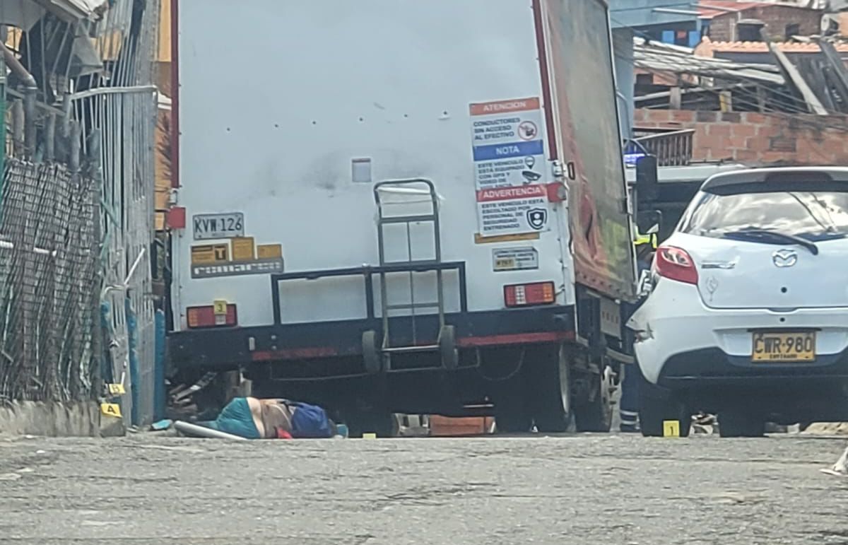 Accidente de transito en el nororiente de Medellín