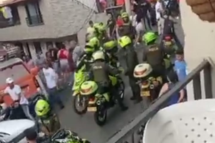 Ataque en el barrio Manrique