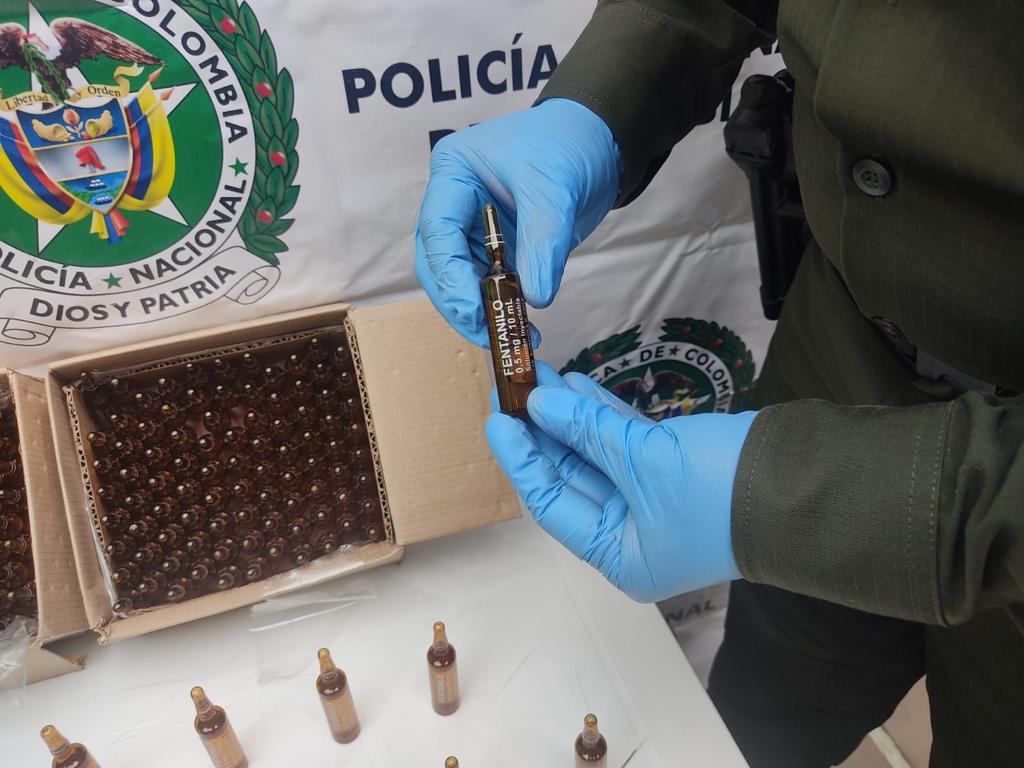 [FOTOS] Ampolletas de droga “Zombie” incautadas en Medellín y Cali están avaluadas en más de 28 millones de pesos