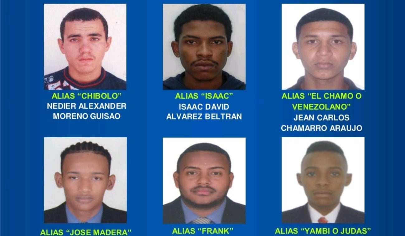Policía publica el cártel de los más buscado en el Urabá