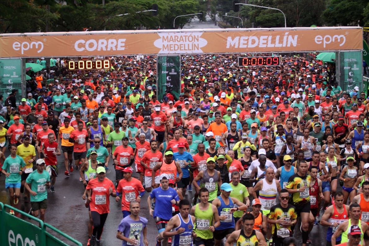 Estas son las vías cerradas para este domingo por la Maratón de Medellín
