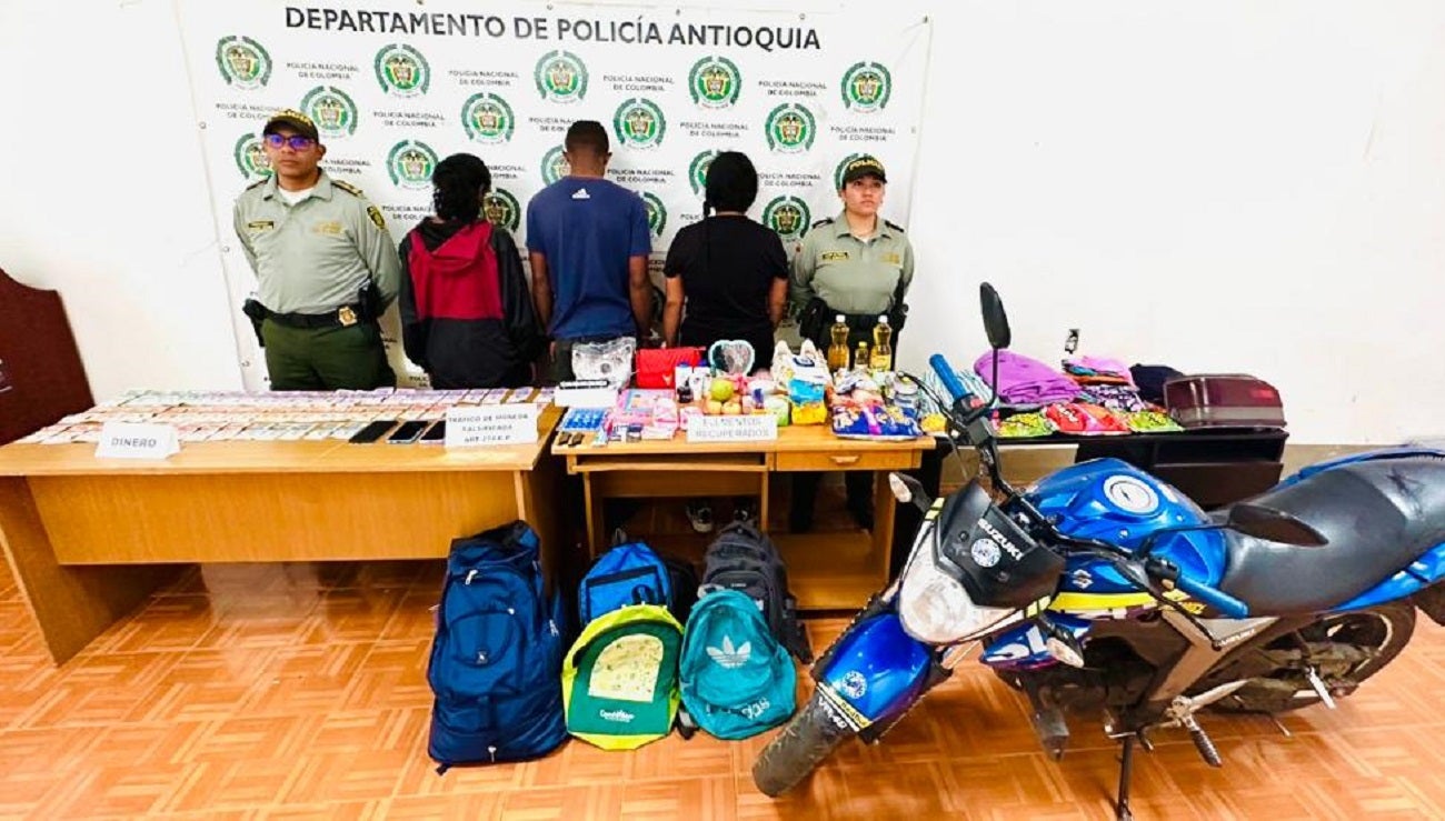 Capturados en Jericó, Antioquia
