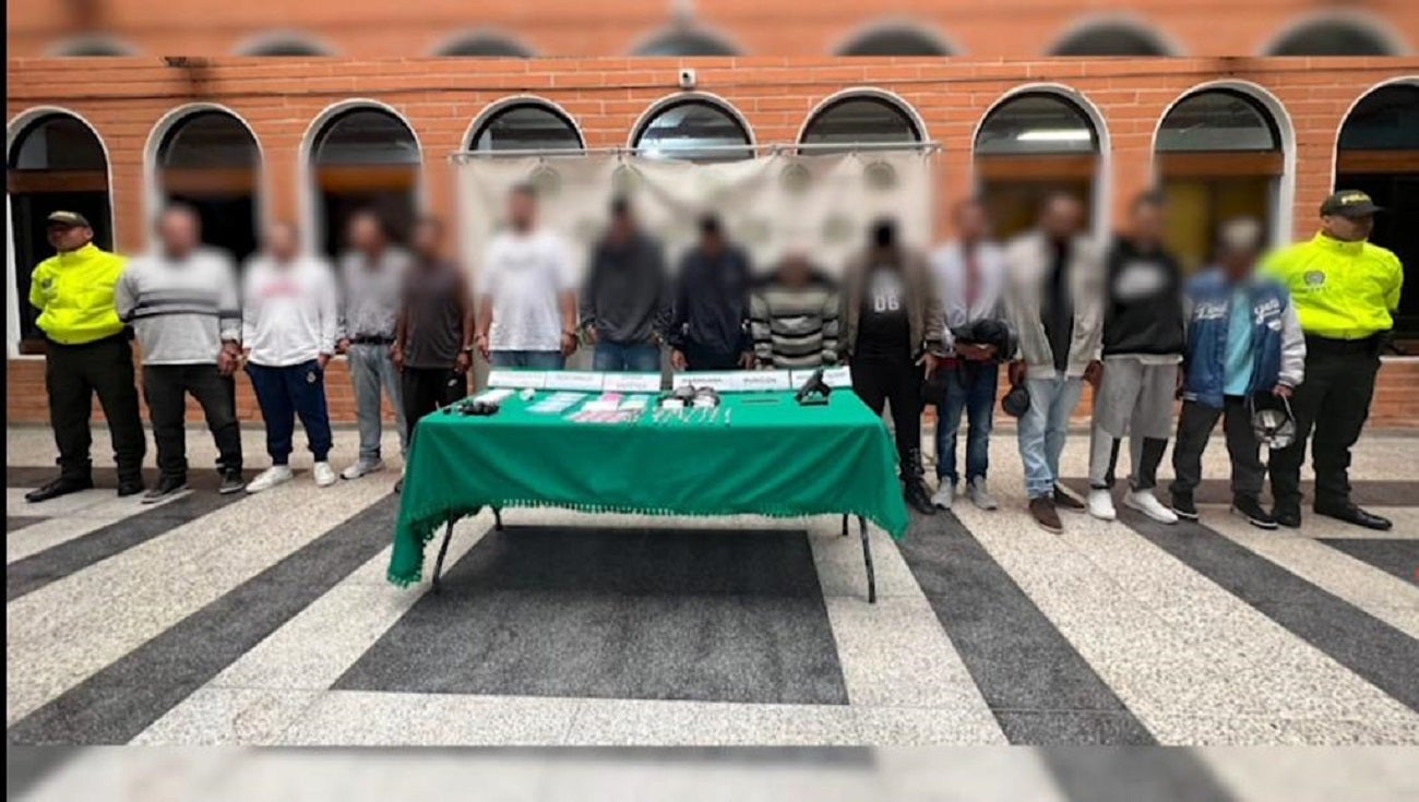 Capturados en Medellín