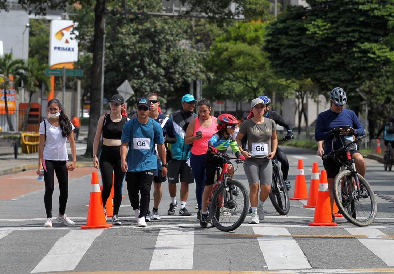 Ciclovía en Medellín
