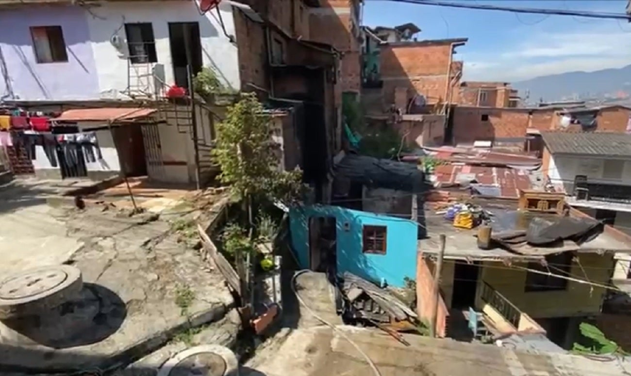 Explosión de pipeta de gas en Medellín