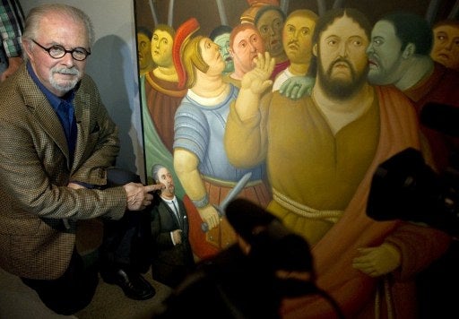 La Paloma de la Paz del maestro Fernando Botero