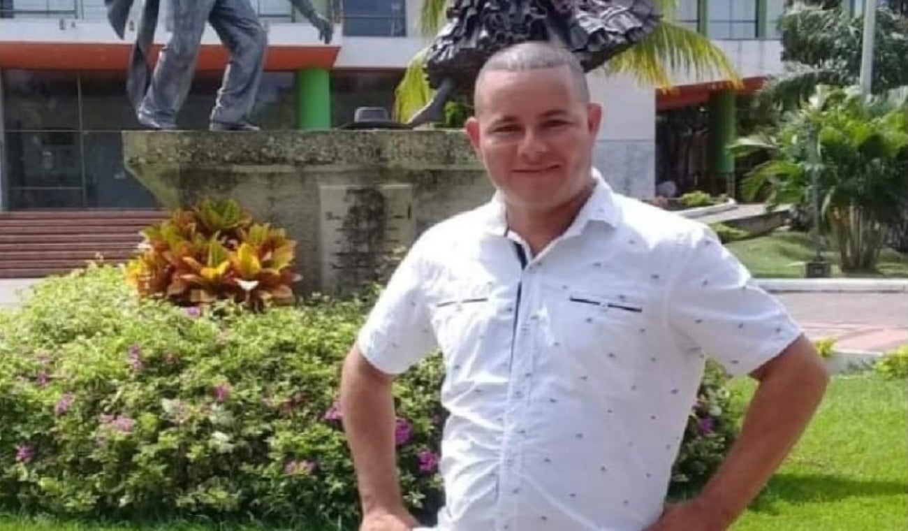 Juan Diego García, firmante de paz asesinado en Dabeiba