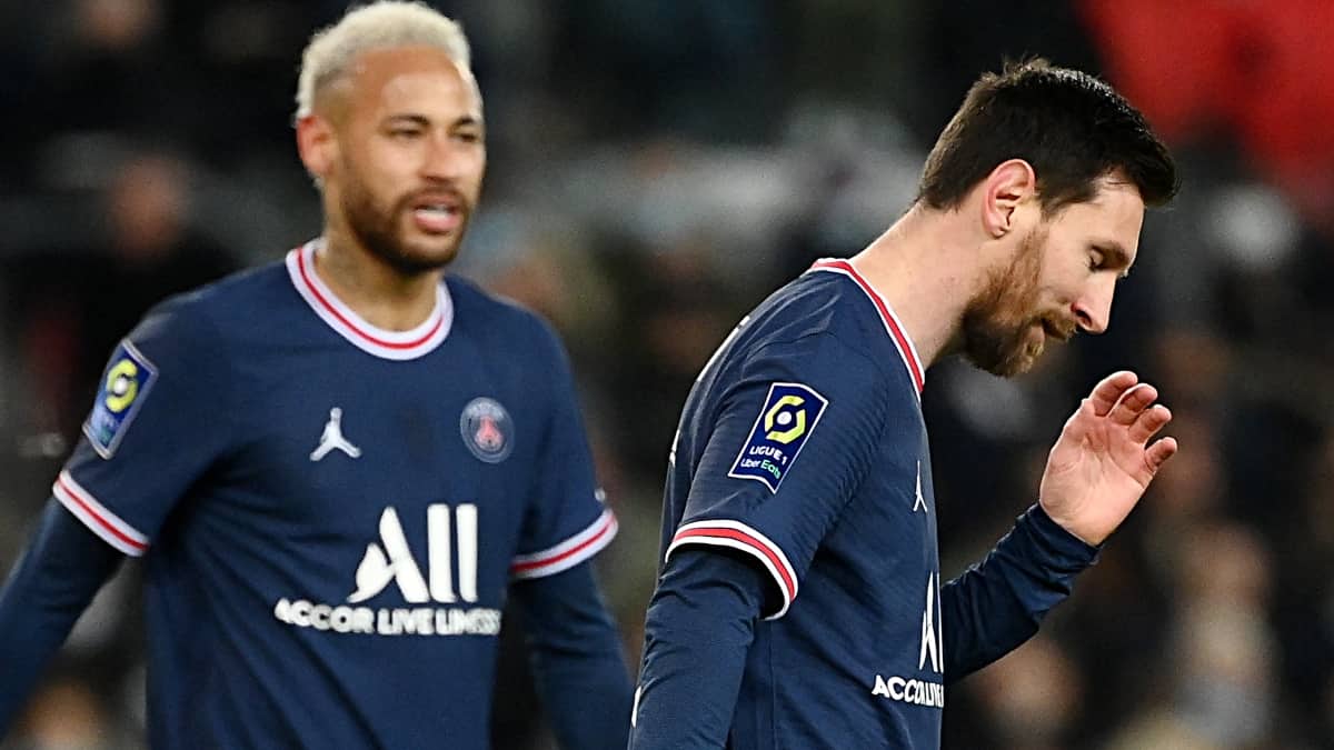 Neymar y Lionel Messi