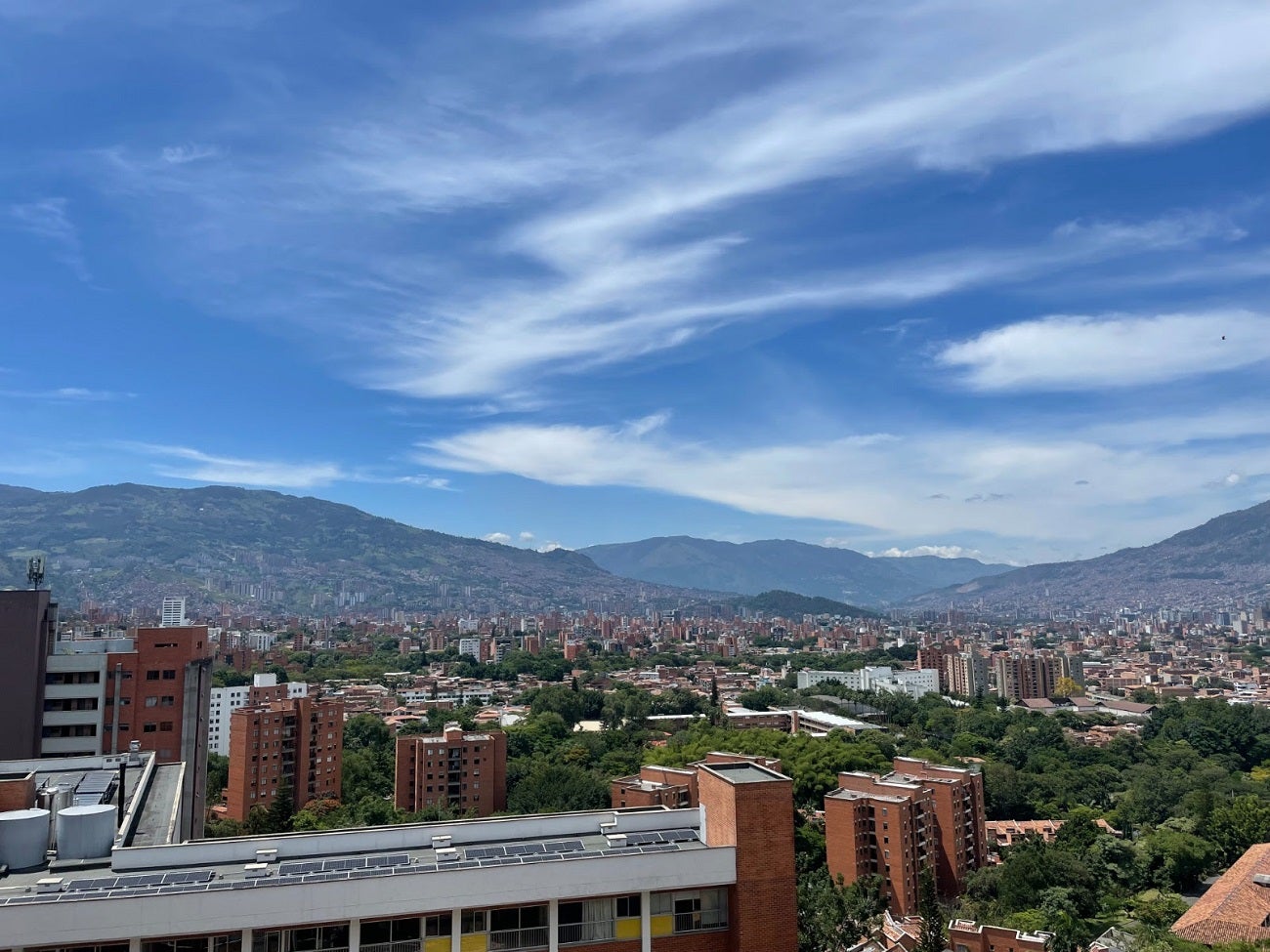 Panorámica en Medellín