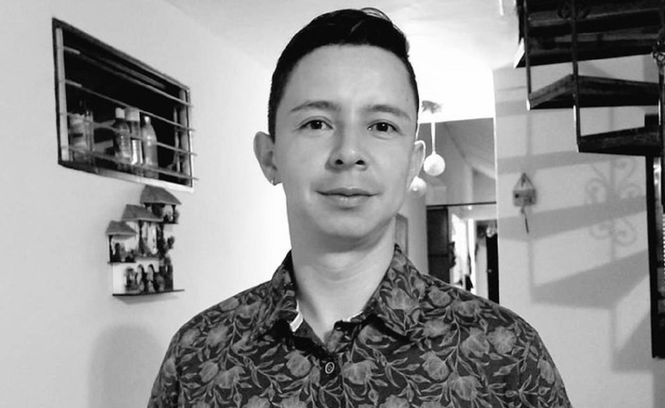 Stiven Chalarca, docente asesinado en Antioquia