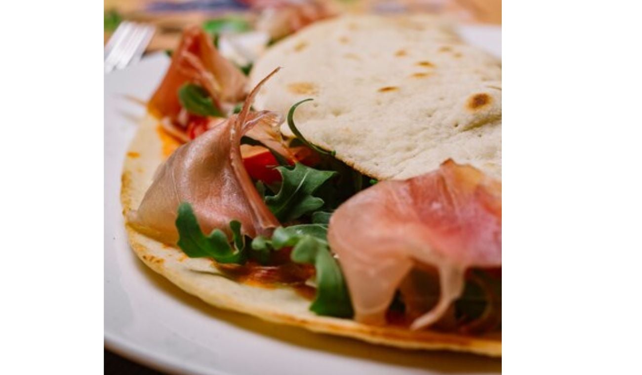 Tortilla-sandwich en rollito