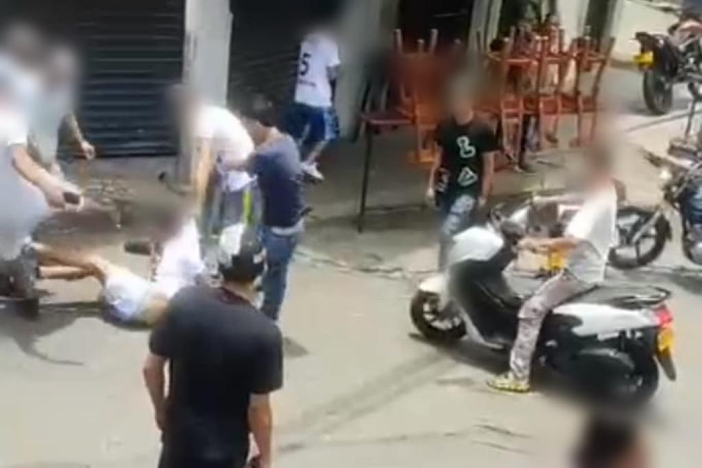 Paloterapía a presunto asesino de mujer en Medellín