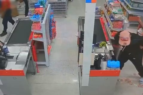 Hurto en supermercado de Medellín