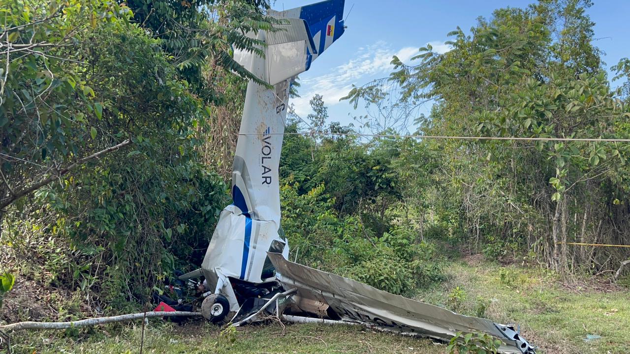 [FOTOS] Cayó avioneta que se dirigía a Puerto Berrío Antioquia: En el siniestro murió el piloto