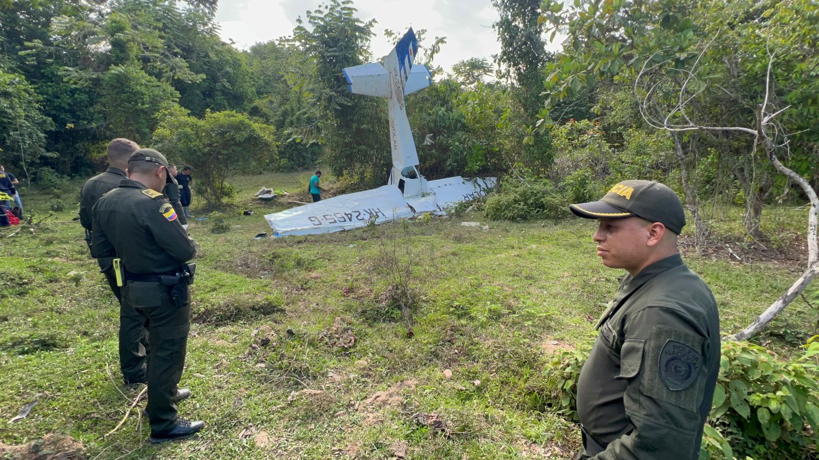 [FOTOS] Cayó avioneta que se dirigía a Puerto Berrío Antioquia: En el siniestro murió el piloto